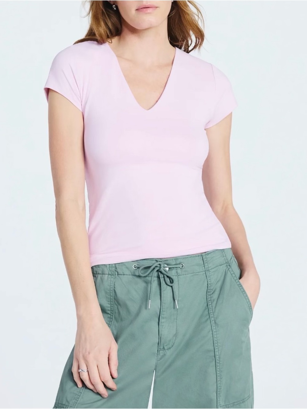 Ultimate Refined Contour V Neck Top